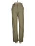 Joseph Solid Green Ivory Casual Pants Size EU (FR) 36 / US 4 - photo 1