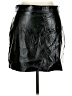 Leith Black Faux Leather Skirt Size XL - photo 1