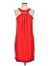 MICHAEL Michael Kors Solid Red Cocktail Dress Size L - photo 1
