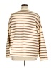 Jules and James Stripes Ivory Pullover Sweater Size XL - photo 2