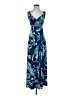 Apt. 9 Paisley Blue Casual Dress Size XS - photo 1