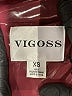 Vigoss 100% Polyurethane Metallic Burgundy Snow Jacket Size XS - photo 6