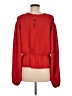 Express 100% Polyester Red Long Sleeve Blouse Size M - photo 2