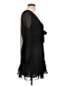 Boohoo 100% Polyester Black Cocktail Dress Size 10 - photo 4