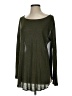 Unbranded 100% Rayon Green Long Sleeve Blouse Size XS - photo 4