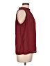 Gibson 100% Polyester Burgundy Sleeveless Blouse Size L - photo 4