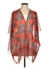 Papermoon 100% Polyester Orange Kimono Size L - photo 1