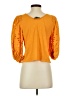 Express Orange Short Sleeve Top Size XS - photo 2