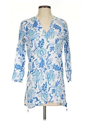 Roberta Roller Rabbit 3/4 Sleeve Blouse (view 1)
