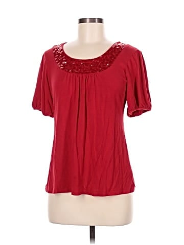 Style&Co Short Sleeve Blouse (view 1)