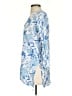 Roberta Roller Rabbit Paisley Blue 3/4 Sleeve Blouse Size S - photo 5