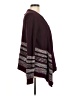 Cloud Chaser 100% Acrylic Burgundy Kimono Size M - photo 4