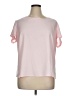 Notations 100% Polyester Pink Short Sleeve Blouse Size 1X - photo 1