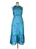 Sam Edelman Tropical Blue Cocktail Dress Size 14 - photo 1