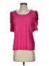 CeCe Pink Short Sleeve Top Size S - photo 2
