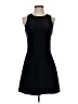 Tempted Solid Black Casual Dress Size S - photo 1