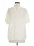 DAZY Ivory Short Sleeve Top Size L - photo 1