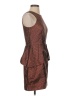 Kensie Metallic Brown Cocktail Dress Size 4 - photo 4