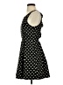 Forever 21 100% Polyester Hearts Black Casual Dress Size S - photo 5