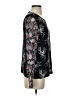 Equipment 100% Silk Black Long Sleeve Silk Top Size XS - photo 4