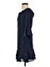 Aqua 100% Polyester Blue Casual Dress Size S - photo 5