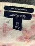 Lands' End 100% Baumwolle Floral Ivory Cardigan Size XS - photo 7