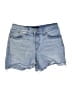 Express Blue Denim Shorts Size 2 - photo 1