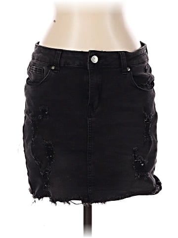 Between Us Denim Skirt (view 1)