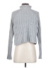 American Eagle Outfitters 100% Polyester Gray Turtleneck Sweater Size S - photo 2