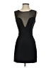 Unbranded Solid Black Cocktail Dress Size S - photo 1