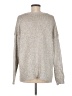 Vince. Metallic Silver Pullover Sweater Size M - photo 2