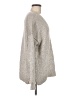 Vince. Metallic Silver Pullover Sweater Size M - photo 4