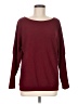Unbranded Solid Burgundy Pullover Sweater Size M - photo 1