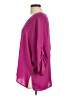 Cynthia Steffe 100% Polyester Purple 3/4 Sleeve Blouse Size L - photo 5