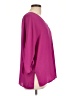 Cynthia Steffe 100% Polyester Purple 3/4 Sleeve Blouse Size L - photo 4
