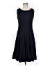 Adrienne Vittadini Solid Blue Cocktail Dress Size 6 - photo 1
