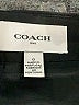 Coach Solid Black Wool Skirt Size 0 - photo 4