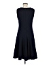 Adrienne Vittadini Solid Blue Cocktail Dress Size 6 - photo 2