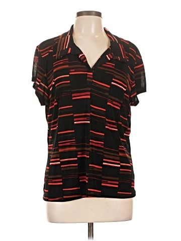 Kathy Ireland Short Sleeve Blouse (view 1)