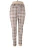 Thrill Plaid Brown Tan Casual Pants Size 2X - photo 1