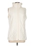 T by Talbots 100% Polyester Solid Ivory Vest Size M - photo 1