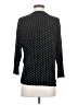 Laura Ashley Polka Dots Black 3/4 Sleeve Blouse Size S - photo 2