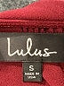 Lulus Solid Burgundy Jumpsuit Size S - photo 3
