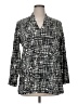 Chico's 100% Cotton Black Long Sleeve Blouse Size XL (3) - photo 1