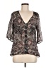 Grayson Gray Short Sleeve Blouse Size Med (3) - photo 1