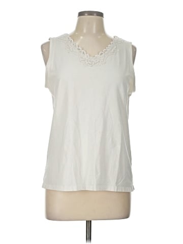 Christopher & Banks Sleeveless T-Shirt (view 1)