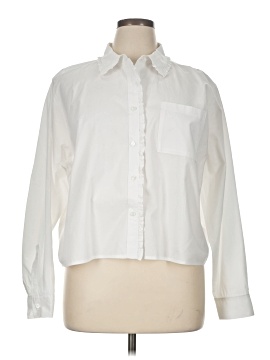 Lands' End Long Sleeve Button Down Shirt