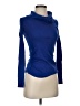 Hooked Up Blue Turtleneck Sweater Size XS - photo 4
