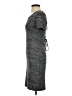 Unbranded Solid Gray Casual Dress Size XS (estimated) - photo 5