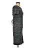 Unbranded Solid Gray Casual Dress Size XS (estimated) - photo 4